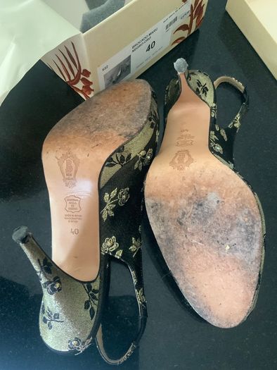 Belen Donate ladies designer sling back heels