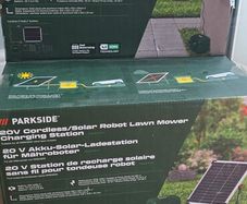 Lidl robot mower solar charger
