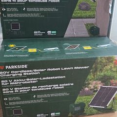 Lidl robot mower solar charger