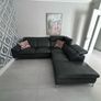 Leather comer sofa 250cm x 240cm Image 2