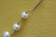 Sterling silver pearl pendant
