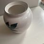 Large Hand Painted Avoca Blue  Canister with lid Image 9