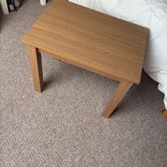 Oak effect coffee table/bedside - larger size