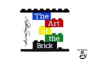LEGO Rare The Art Of The Brick By Nathan Sawaya Lego Printed Museum Exhibit's Brick Wall From The Museum Exhibit By Nathan Sawaya Exclusive
