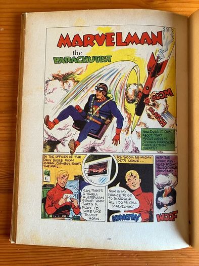 Vintage annual: 'Marvelman' 1956