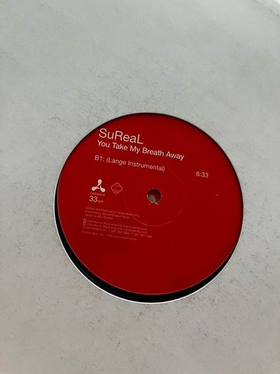 Sureal You take my breath away 2x12" vinyl