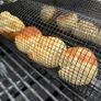 BBQ Net Tube - Rolling Grilling Basket, Greatest Grilling Basket Ever, Stainless Steel Wire Mesh Cylinder Grill Basket, Portable Outdoor Camping Non-stick Barbecue Bag for Fish Vegetable Image 3