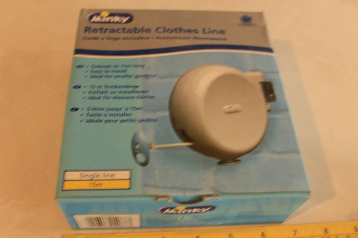 Minky 15m Retractable Clothes Line (Brand New - Unit Only)