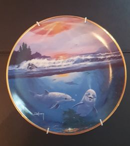 Franklin Mint Limited Edition Fine Porcelain Decorative Plate