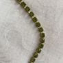 Vintage Green Crystal Necklace Image 4