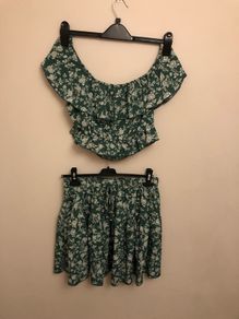 Shein top & skirt set (large)
