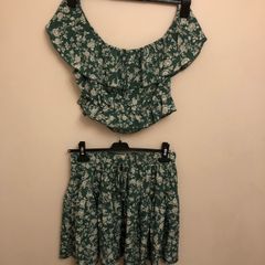 Shein top & skirt set (large)