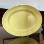 Arklow Pottery Ireland Farmhouse Kitchen Display Platter Pale Yellow 1960s Image 5