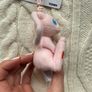Tomy Pokemon Mew Plush Soft Dangler Hanger Clip Keychain new DIRTY Please look at the pictures Image 8