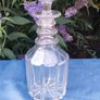 A Pair Georgian lead glass hand blown decanters Image 3