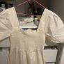 Mango pure cotton cream dress Image 2
