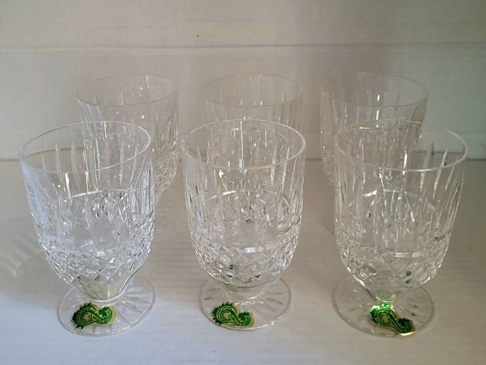 Waterford Crystal Glasses Set of 6 Unused Original Box Made in Ireland