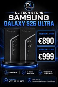 samsung Galaxy S26 Ultra 256Gb unlocked irish