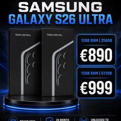 samsung Galaxy S26 Ultra 256Gb unlocked irish