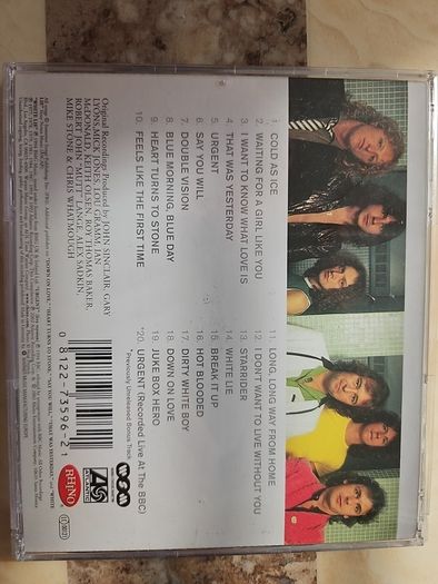 Foreigner CD - The Definitive