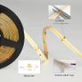 12V COB LED Strip Lights 5M, 6000K Daylight White High Density 480LEDs/M, CRI90+ 8mm Width, Flexible Cuttable, Dotless LED Tape Lights for Under Cabinet Kitchen Lighting (No Power Supply) Image 4