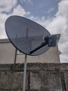 60 cm sky satellite dish