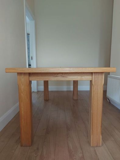 Solid oak table