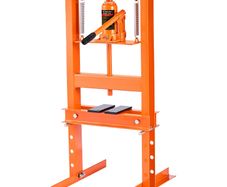 Hydraulic Shop Press 6 Ton with Press Plates H-Frame Benchtop Press Stand