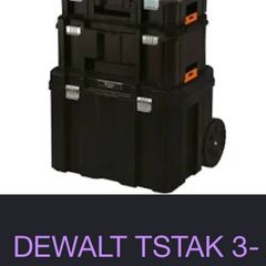 Dewalt t stak trolley set