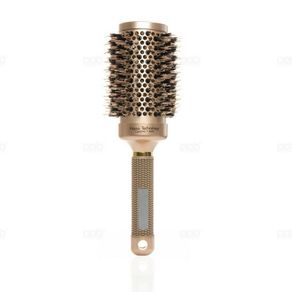 Nano Thermal Ceramic & Ionic Round Barrel Vented Hair Brush With Boar Bristle #53