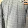 Printed Turquoise Shirt Image 2