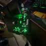 pc flight sim pedals, joystick and throttle Image 7