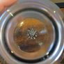 Vintage 1960s JAJ Pyrex Gold Grape Vine Decanter / Wine Carafe Image 2