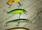 Pike spinning plugs