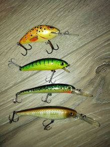 Pike spinning plugs