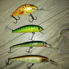 Pike spinning plugs