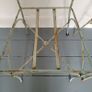 Antique pair of french wrought iron garden chairs Image 3