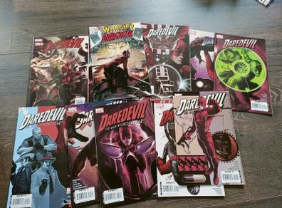 12 x Daredevil Comic Book Issues Brubaker Run Marvel What if