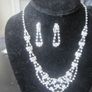 Bridal Necklace and matching Earrings ( DEBS ) Image 5