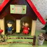 Vintage German Weather House, Folk art. Hand painted Image 4