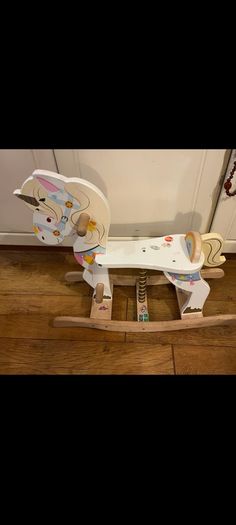 Unicorn rocking horse