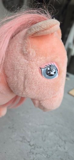 Cotton Candy Plushie Teddy Softies Large Vintage MLP G1 My Little Pony