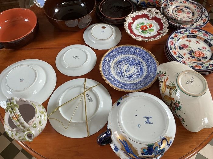 Antique vintage and ceramic job lot