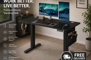 Electric Height-Adjustable Desk 60 x 120 x (72-120) cm