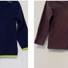 Boys Zip Tops