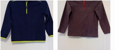 Boys Zip Tops