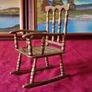 Solid Brass Decorative Rocking Chair Ornament Image 6