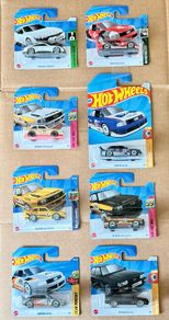 Hot wheels collection of 8 Audi cars