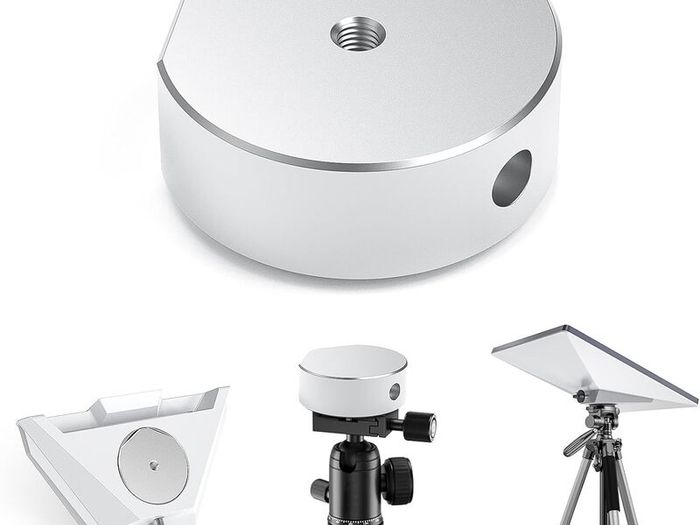 Starlink Mini Aluminum  Alloy Tripod Mount Adapter. Compatible with Standard 1/4'' Tripods