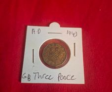 1943 GB Three Pence